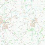 UK Topographic Maps Stratford-on-Avon District (SP25) digital map