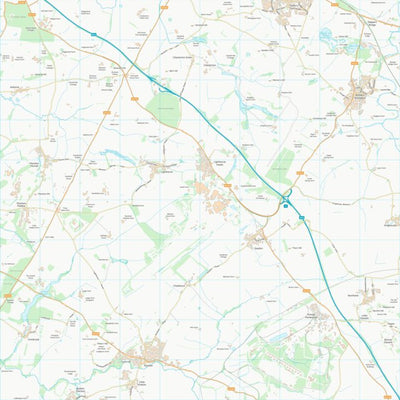 UK Topographic Maps Stratford-on-Avon District (SP35) digital map