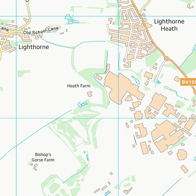 UK Topographic Maps Stratford-on-Avon District (SP35) digital map