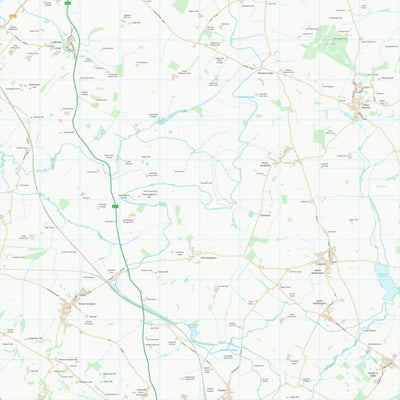 UK Topographic Maps Stratford-on-Avon District (SP45) digital map