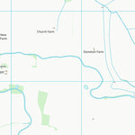 UK Topographic Maps Stratford-on-Avon District (SP45) digital map