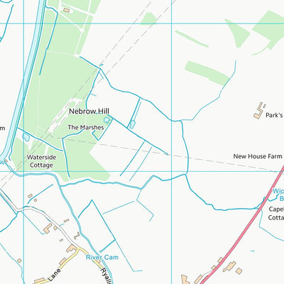 UK Topographic Maps Stroud District (SO70) digital map