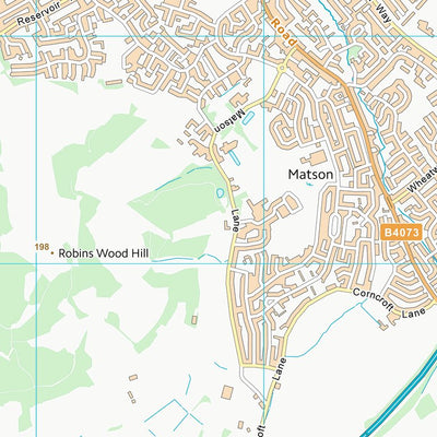 UK Topographic Maps Stroud District (SO81) digital map