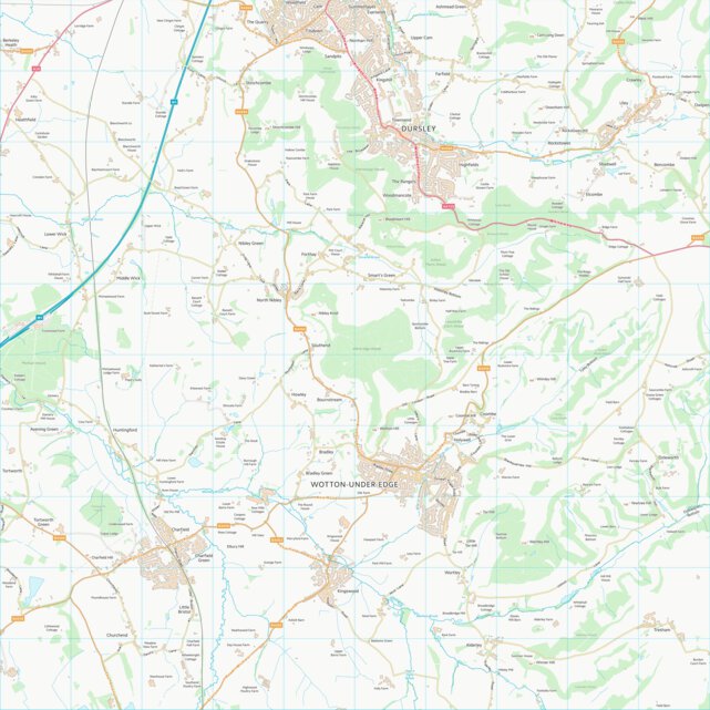 Stroud District (ST79) Map by UK Topographic Maps | Avenza Maps