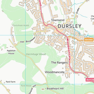 UK Topographic Maps Stroud District (ST79) digital map