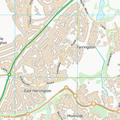 UK Topographic Maps Sunderland District (B) (NZ35) digital map