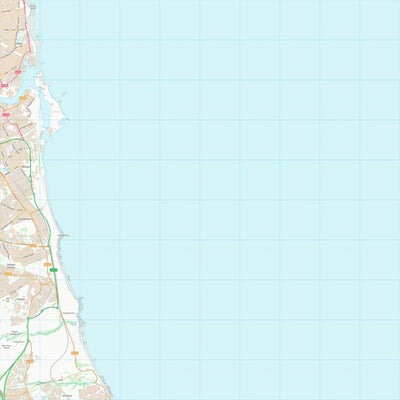 UK Topographic Maps Sunderland District (B) (NZ45) digital map