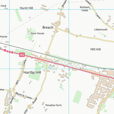 UK Topographic Maps Swale District (B) (TQ86) digital map