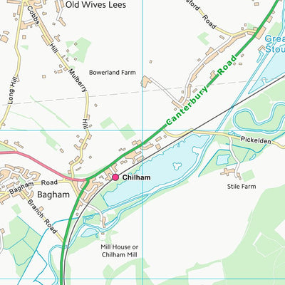 UK Topographic Maps Swale District (B) (TR05) digital map