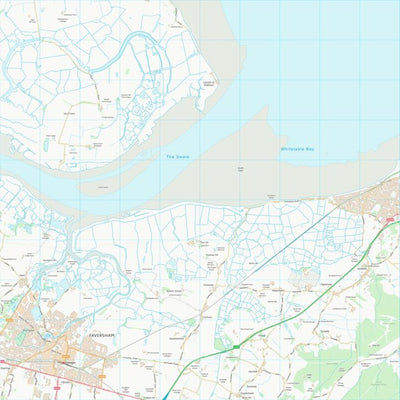 UK Topographic Maps Swale District (B) (TR06) digital map