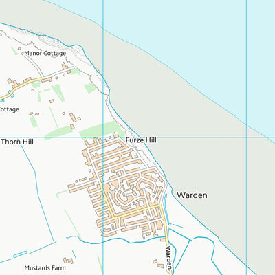 UK Topographic Maps Swale District (B) (TR07) digital map