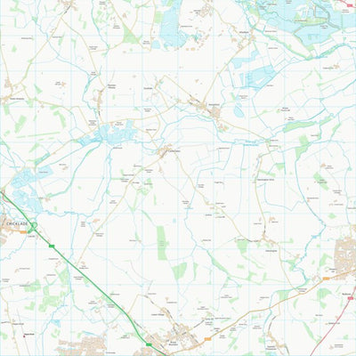UK Topographic Maps Swindon (B) (SU19) digital map