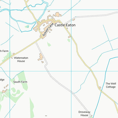 UK Topographic Maps Swindon (B) (SU19) digital map