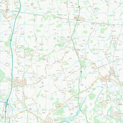 UK Topographic Maps Tandridge District (TQ34) digital map