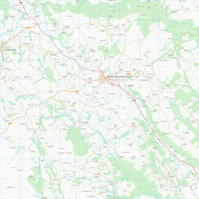 UK Topographic Maps Teignbridge District (SX78) digital map