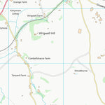 UK Topographic Maps Teignbridge District (SX86) digital map