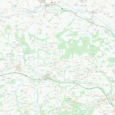 UK Topographic Maps Teignbridge District (SX89) digital map