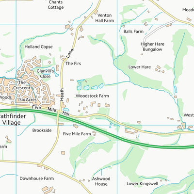 UK Topographic Maps Teignbridge District (SX89) digital map