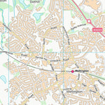 UK Topographic Maps Telford and Wrekin (B) (SJ61) digital map