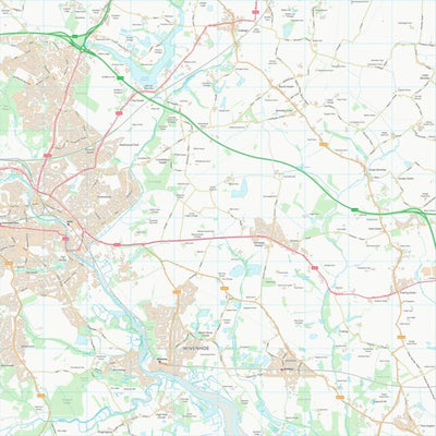 UK Topographic Maps Tendring District (TM02) digital map