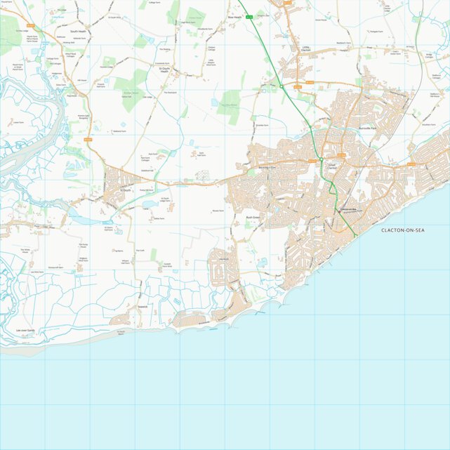 Tendring District (TM11) Map by UK Topographic Maps | Avenza Maps