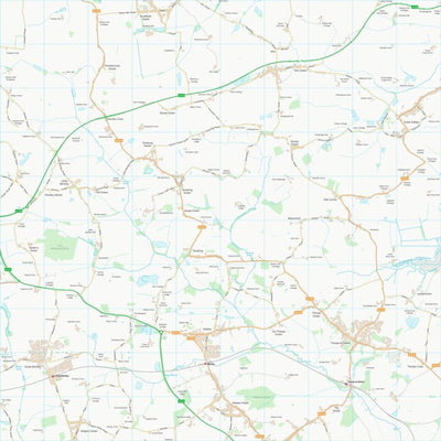 UK Topographic Maps Tendring District (TM12) digital map