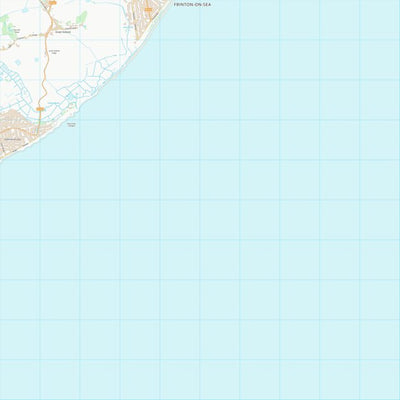 UK Topographic Maps Tendring District (TM21) digital map