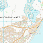 UK Topographic Maps Tendring District (TM22) digital map