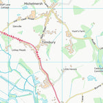 UK Topographic Maps Test Valley District (SU32) digital map