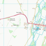 UK Topographic Maps Test Valley District (SU33) digital map