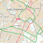 UK Topographic Maps Tewkesbury District (B) (SO92) digital map