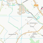UK Topographic Maps Tewkesbury District (B) (SP03) digital map