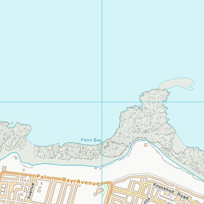 UK Topographic Maps Thanet District (TR37) digital map