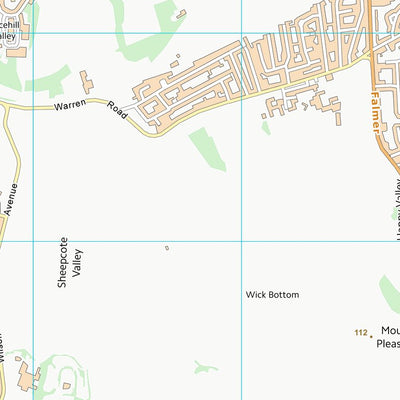 UK Topographic Maps The City of Brighton and Hove (B) (TQ30) digital map