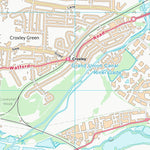 UK Topographic Maps Three Rivers District (TQ09) digital map