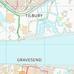 UK Topographic Maps Thurrock (B) (TQ67) digital map
