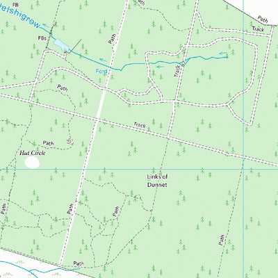 UK Topographic Maps Thurso and Northwest Caithness Ward 4 (1:10,000) digital map