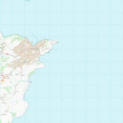 UK Topographic Maps Torbay (B) (SX95) digital map