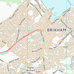UK Topographic Maps Torbay (B) (SX95) digital map