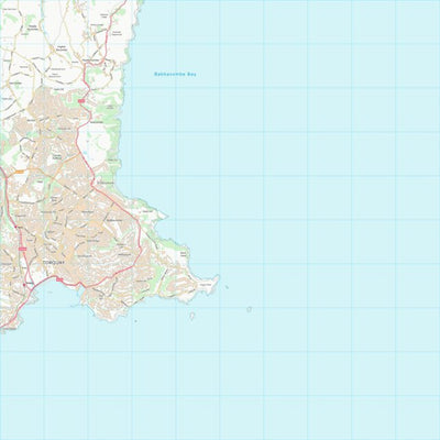 UK Topographic Maps Torbay (B) (SX96) digital map