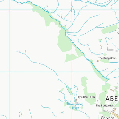 UK Topographic Maps Torfaen - Torfaen (SO20) digital map