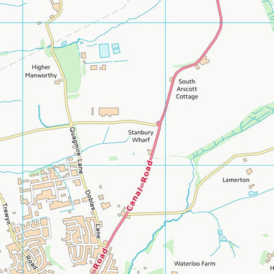 UK Topographic Maps Torridge District (SS30) digital map