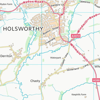 UK Topographic Maps Torridge District (SS30) digital map