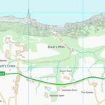 UK Topographic Maps Torridge District (SS32) digital map