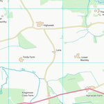 UK Topographic Maps Torridge District (SS40) digital map