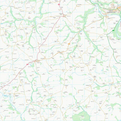 UK Topographic Maps Torridge District (SS41) digital map