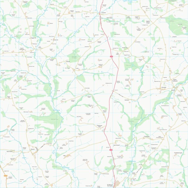 Torridge District (SX39) Map by UK Topographic Maps | Avenza Maps