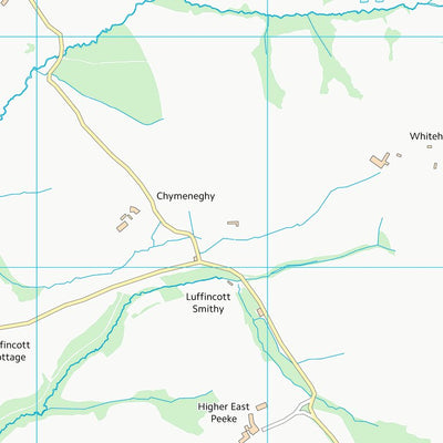 UK Topographic Maps Torridge District (SX39) digital map