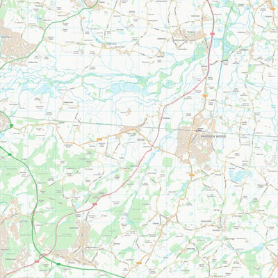 UK Topographic Maps Tunbridge Wells District (B) (TQ64) digital map