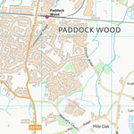 UK Topographic Maps Tunbridge Wells District (B) (TQ64) digital map